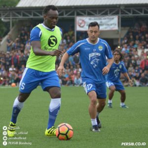 VIDEO: Watch  highlight of Essien in persib's friendly over the weekend