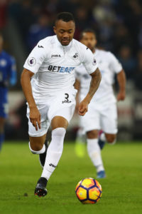 Jordan Ayew played in Swansea City barren draw with Middlesbrough