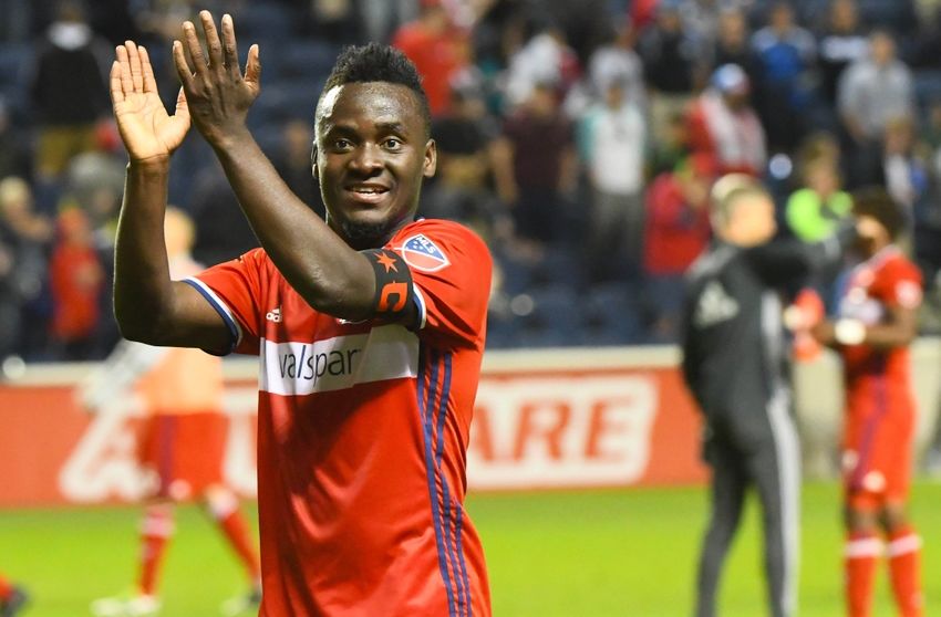 VIDEO: Watch David Accam's winning goal against D.C United in the MLS