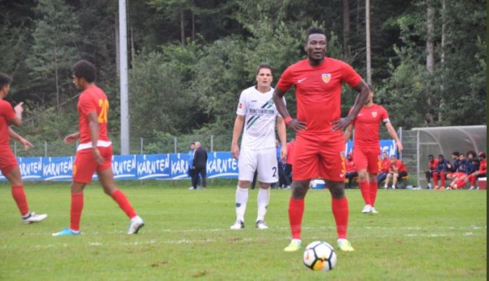 VIDEO: Asamoah Gyan scores twice on his Kayserispor debut in a pre-season friendly