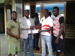 Inter Allies makes donation to Kumasi Asante Kotoko after tragic accident