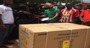 NASCO Limited donates to widow of late Kotoko Equipment Officer