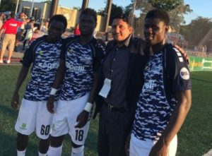 Inter Allies Chief Visits Trio In The USA