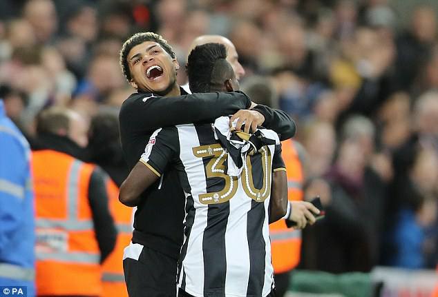 In-form Christian Atsu receives backing from Newcastle fans to win Player of the Month award