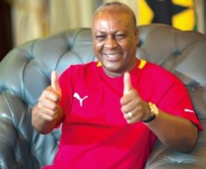 John Mahama vows to review 10% tax on sports betting if elected as president