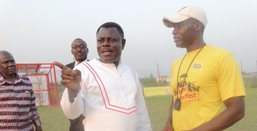 'I will fix broken seats at the Dr. Kwame Kyei Sports Complex myself' - Dr. Kwame Kyei