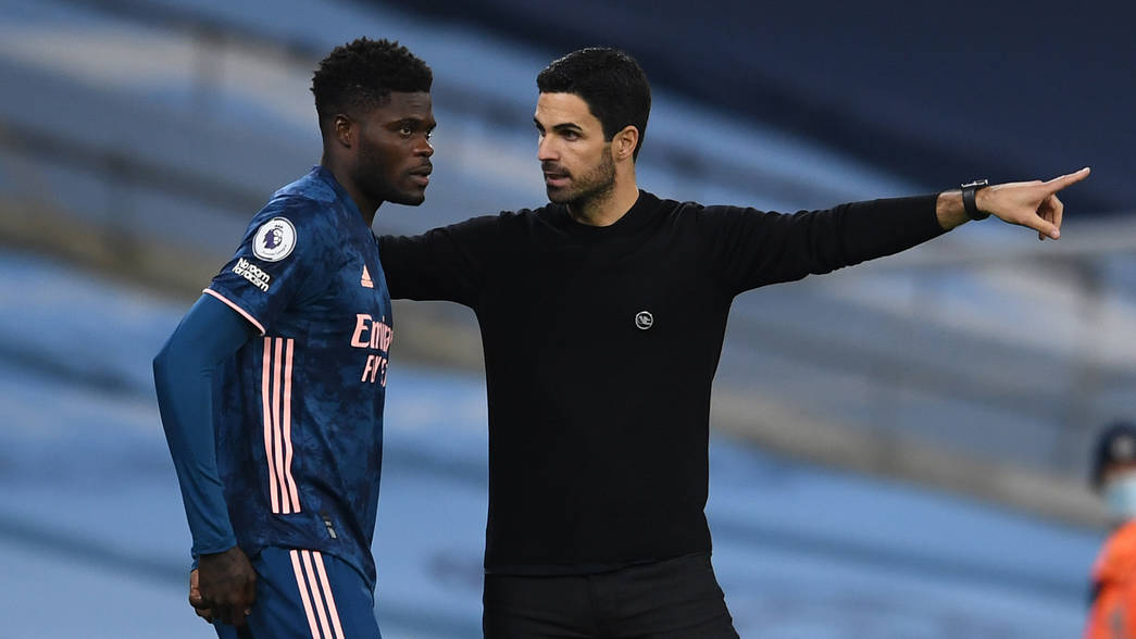 Mikel Arteta confirms Thomas Partey is staying at Arsenal despite the arrival of Declan Rice