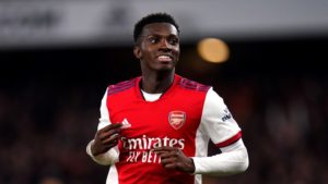 Striker Eddie Nketiah facing uncertain future at Arsenal