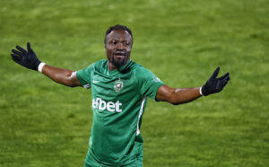 Ghana forward Bernard Tekpetey on target for Ludogorets in win over Hebar in Bulgaria