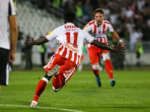 Ghana winger Osman Bukari scores to lead Red Star Belgrade to 3-1 win against Lechia Gdansk
