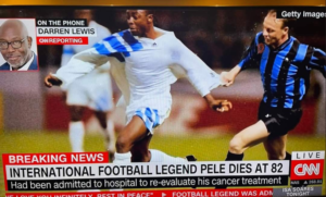 SHOCKING: CNN uses Ghana great Abedi Pele's photo to announce Brazil's Pele death