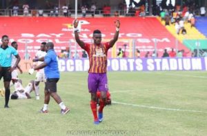 2022/23 GPL: Hearts of Oak forward Kwadwo Obeng Jnr named Man of the Match in win over Nsoatreman FC