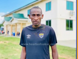 Thank you for believing in me – Mamane Lawali to Hearts of Oak fans as he leaves club