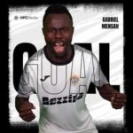 Ghana's Gabriel Mensah scores for Hibernians against Zurrieq