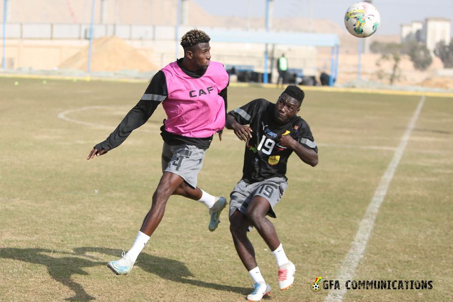 Pictures: Black Galaxies last training in Egypt ahead of CHAN Algeria 2022