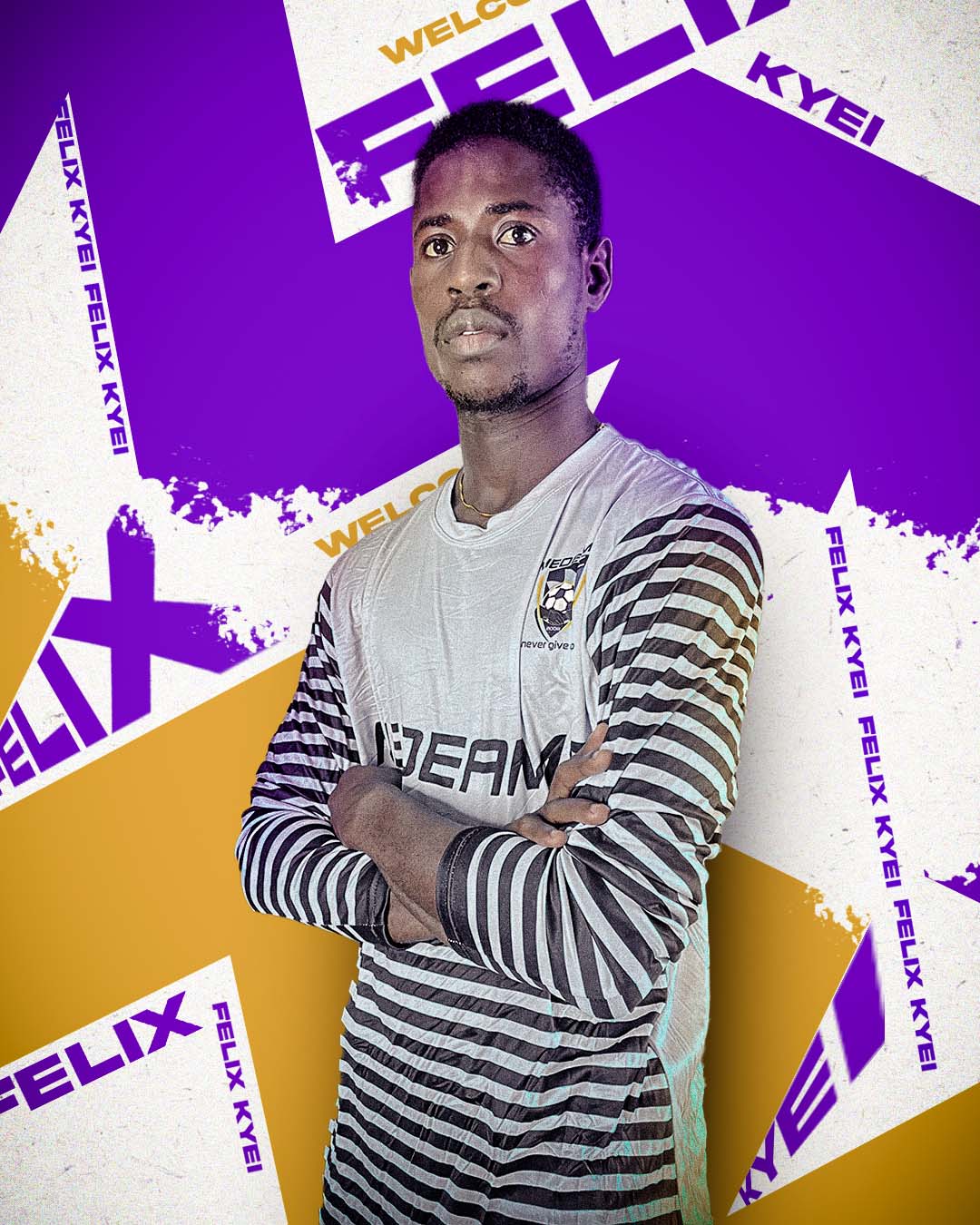 Medeama SC announce the signing of goalkeeper Felix Kyei
