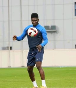 Ghanaian midfielder Kwame Bonsu starts training with new club Al Bataeh FC in UAE
