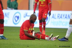 CHAN2022: Ghana captain Gladson Awako ruled out of Sudan game due to injury