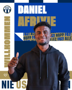 I’m here to help FC Zurich to progress, says Ghana forward Daniel Afriyie Barnieh