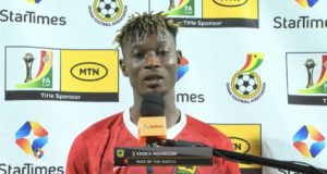 We have the quality to win this season’s MTN FA Cup – Kotoko midfielder Enoch Morisson