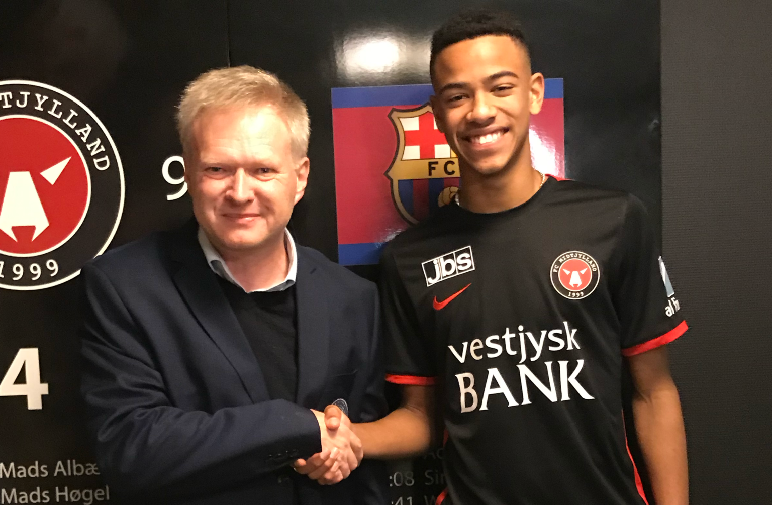 I’m proud I have finally signed my first contract with FC Midtjylland – Ghanaian teen Malik Pimpong