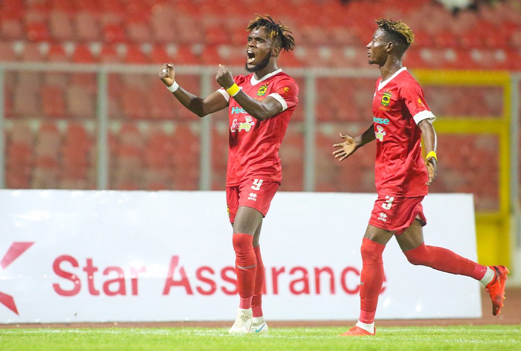 2022/23 Ghana Premier League Week 14: Match Report- Asante Kotoko 5-1 Kotoku Royals