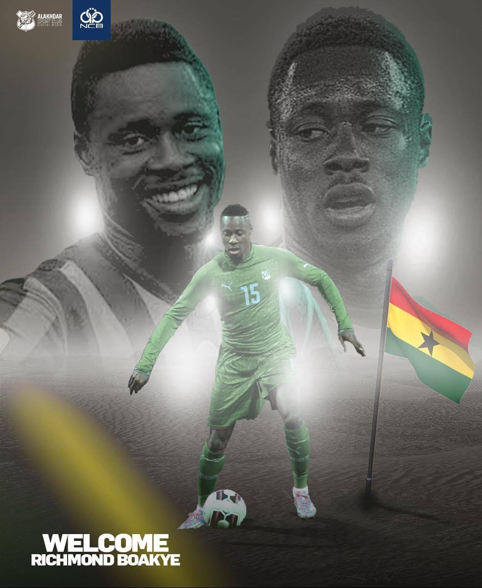 Libya's Al Akhdar SC announce signing of Ghana striker Richmond Boakye Yiadom