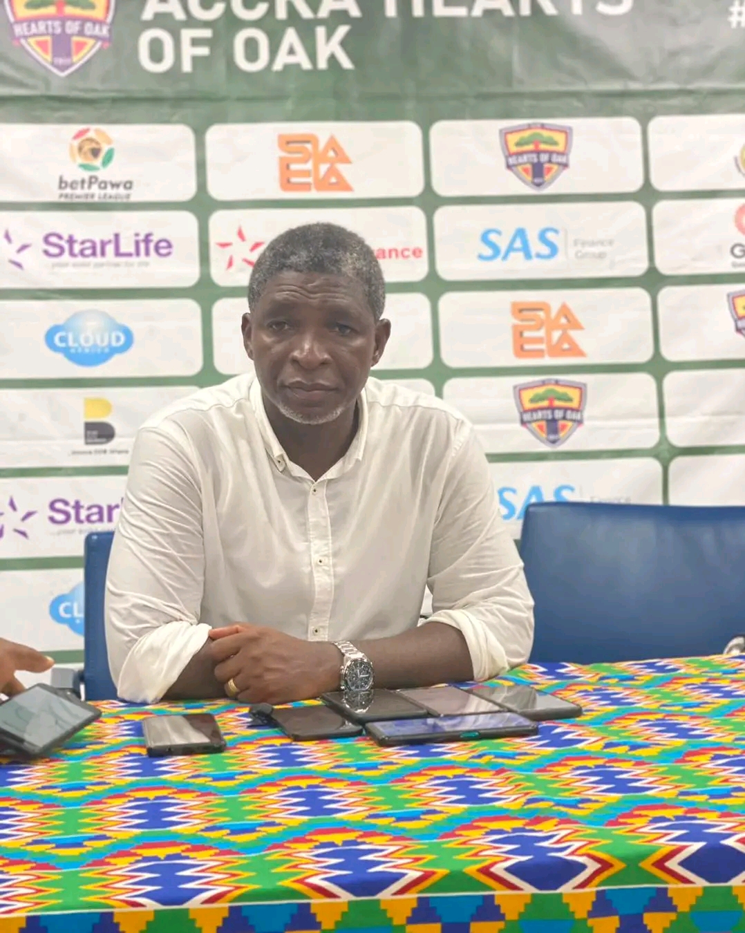 Coach Maxwell Konadu elated with Legon Cities’ big win against King Faisal; hopes it gives his players confidence