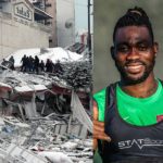 Thermal camera shows crowded bodies under rubble where Christian Atsu resided