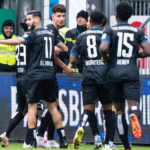 Moritz-Broni Kwarteng scores winning goal for FC Magdeburg against Holstein Kiel