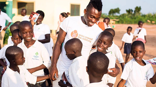 'I can't believe it' - Global director of charity 'Arms Around the Child' devastated at Christian Atsu's passing