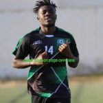 Elvis Kyei Baffour scores for AS Soliman against Etoile Sportive Metlaoui
