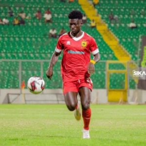 Asante Kotoko to support Nicholas Mensah psychologically after debacle in Aduana Stars protest case