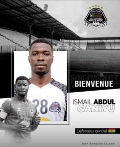 OFFICIAL: TP Mazembe sign Ghana defender Ismail Ganiu