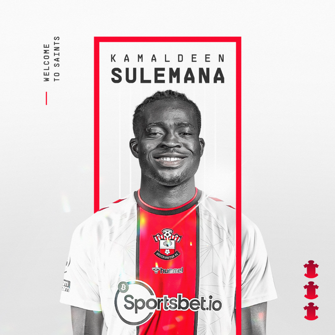 It's time for a new chapter - Ghana winger Kamaldeen Sulemana after joining Southampton