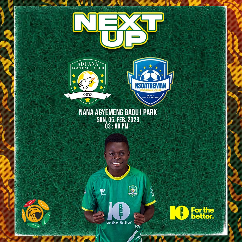 2022/23 Ghana Premier League: Match Week 16 Preview - Aduana FC vs Nsoatreman