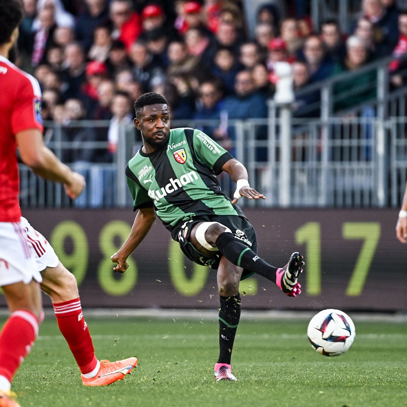 Ghana midfielder Salis Abdul Samed reacts after RC Lens away draw against Brest