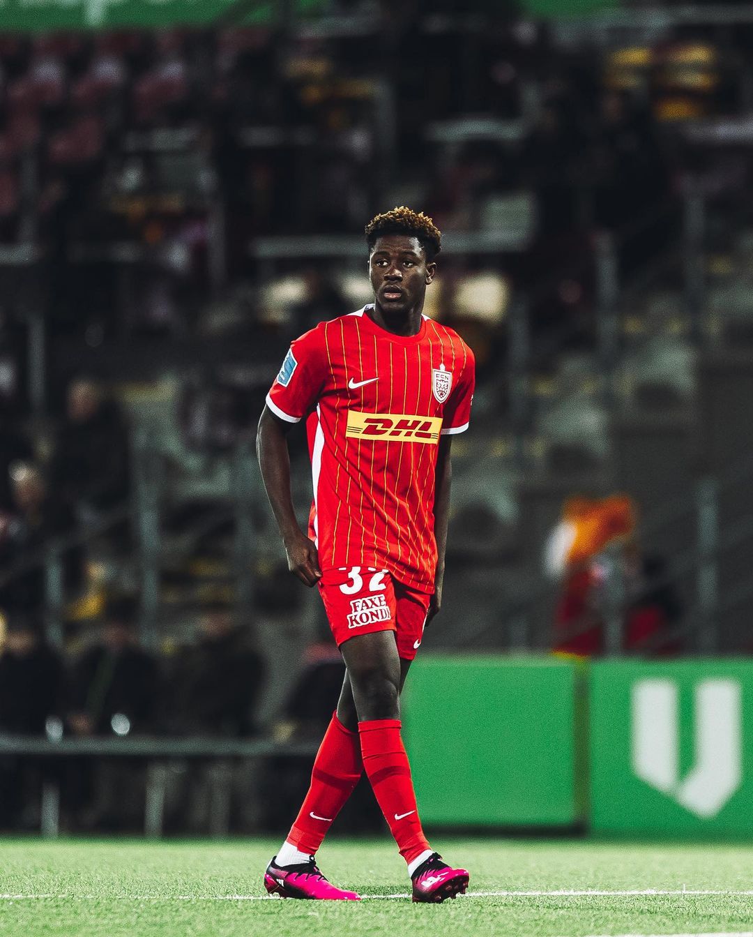Ibrahim Osman: Ghanaian youngster admits he felt nervous seeing over 5,000 fans on his FC Nordjaelland debut