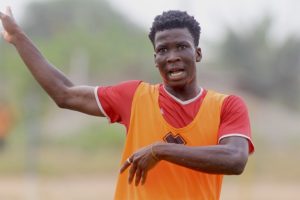 Midfielder Eric Zeze back in training to hand Asante Kotoko a major boost ahead of Aduana Stars game