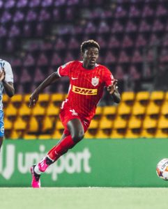 Ghanaian teenager Ibrahim Osman scores to help FC Nordsjaelland to beat AGF 3-1