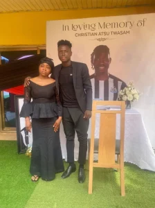 Samuel Inkoom commiserates with family of Christian Atsu, signs book of condolence