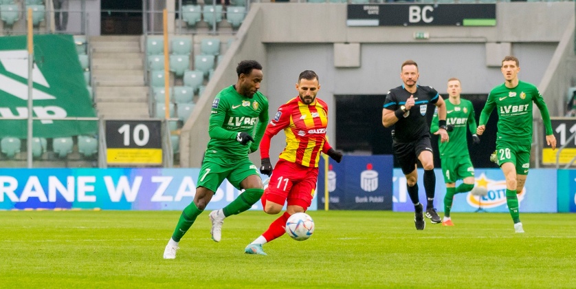 John Yeboah scores second goal in a row in WKS Śląsk Wrocław’s draw with Korona Kielce