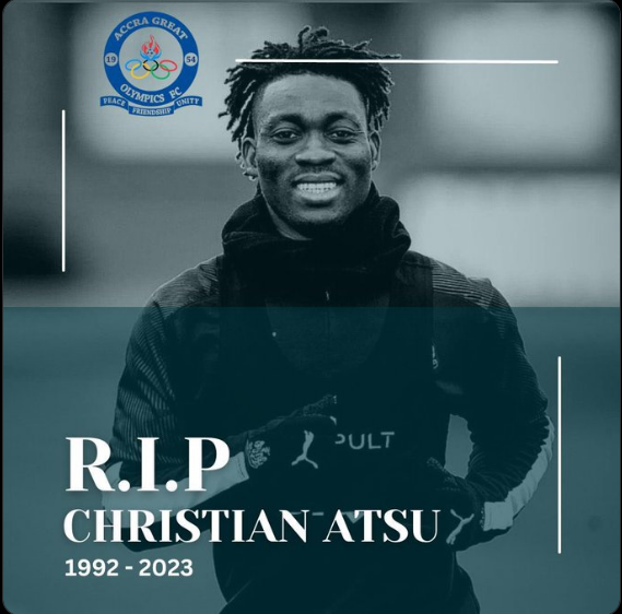 It is a sad day - Great Olympics console the family of Christian Atsu