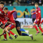 Attacker Ransford Yeboah Königsdörffer scores in HSV's draw with Darmstadt