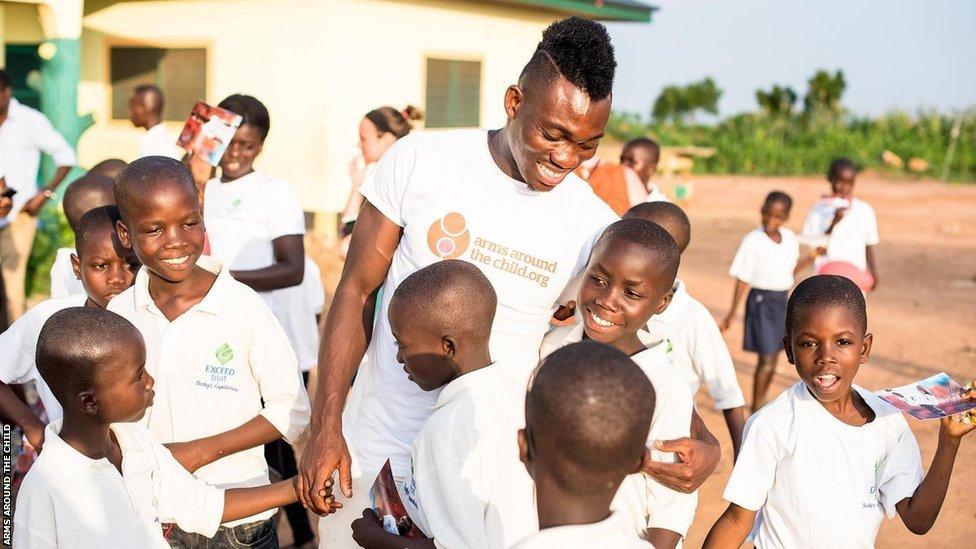 Christian Atsu was our pillar of support - Seth Asiedu director of charity Becky's Foundation
