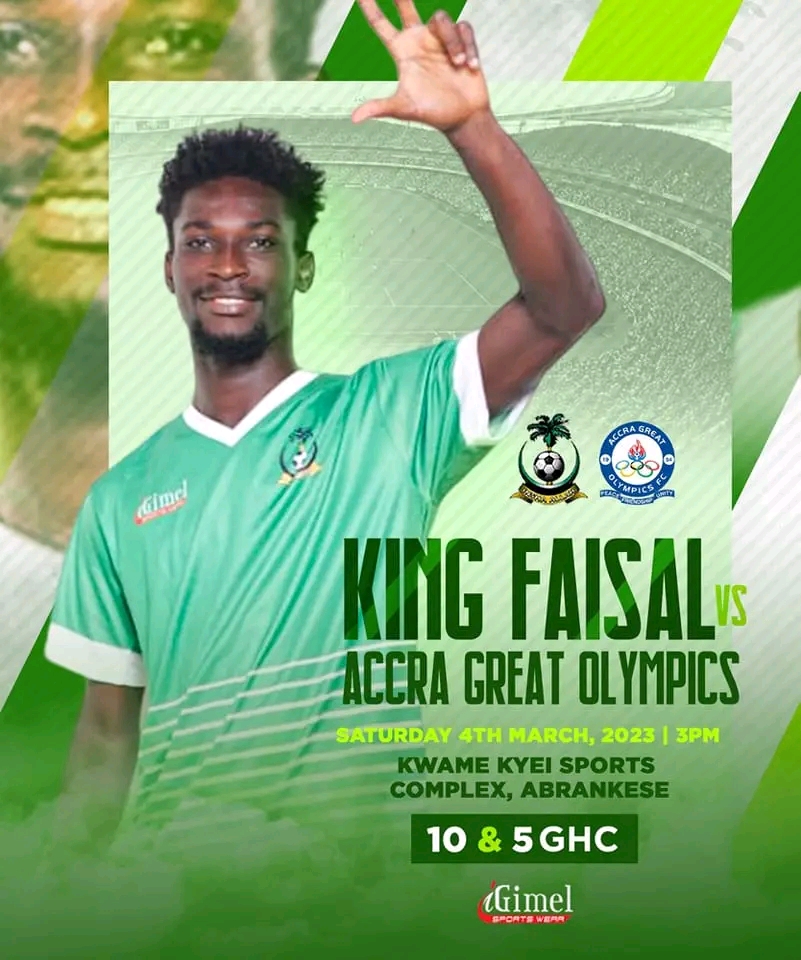 2022/23 Ghana Premier League: Week 20 Match Preview – King Faisal vs Great Olympics