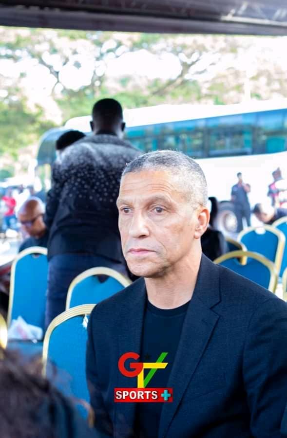 Black Stars new coach Chris Hughton arrives in Ghana, attends Christian Atsu’s final funeral rites