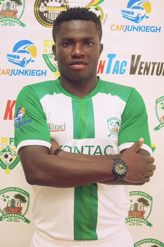 Kwaebibirem United FC sign defender Christopher Bonney