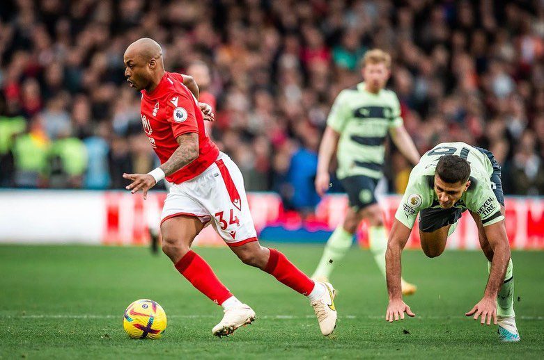 Ghana forward Andre Ayew marks full Nottingham Forest debut in 2-1 defeat to Newcastle