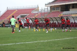 PHOTOS: Black Stars hold recovery training session after beating Angola